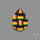 Aurora Opal Checker Carving Doublet
