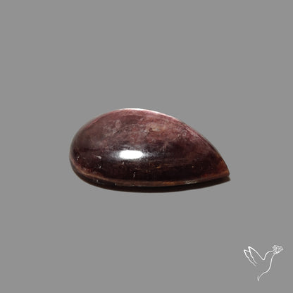 Purple Gem Lepidolite Cabochon