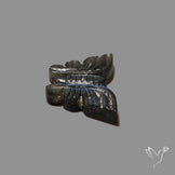 Blue Labradorite Butterfly Carving Handcarved