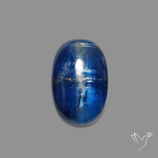 Flashy Blue Kyanite Cabochon
