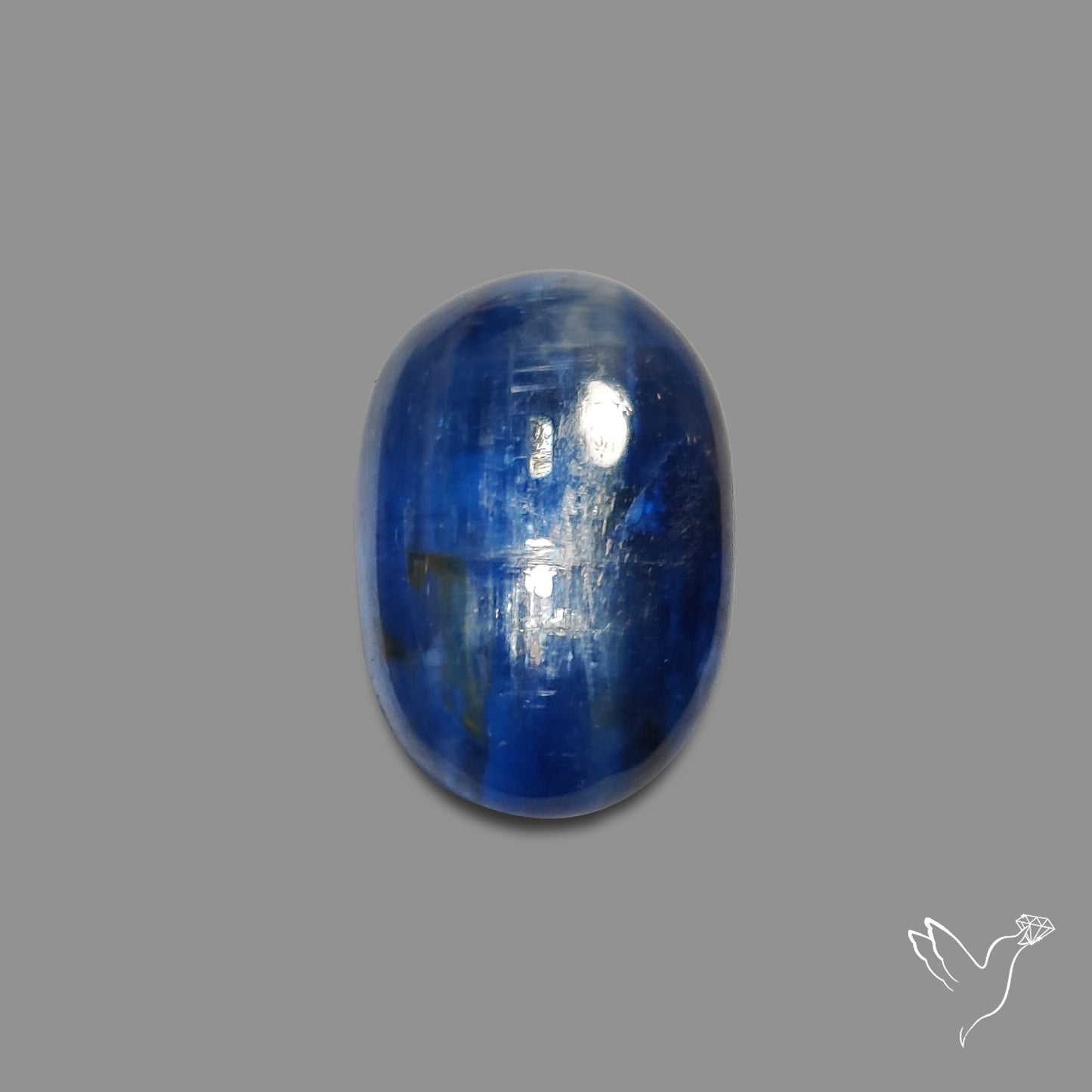 Flashy Blue Kyanite Cabochon