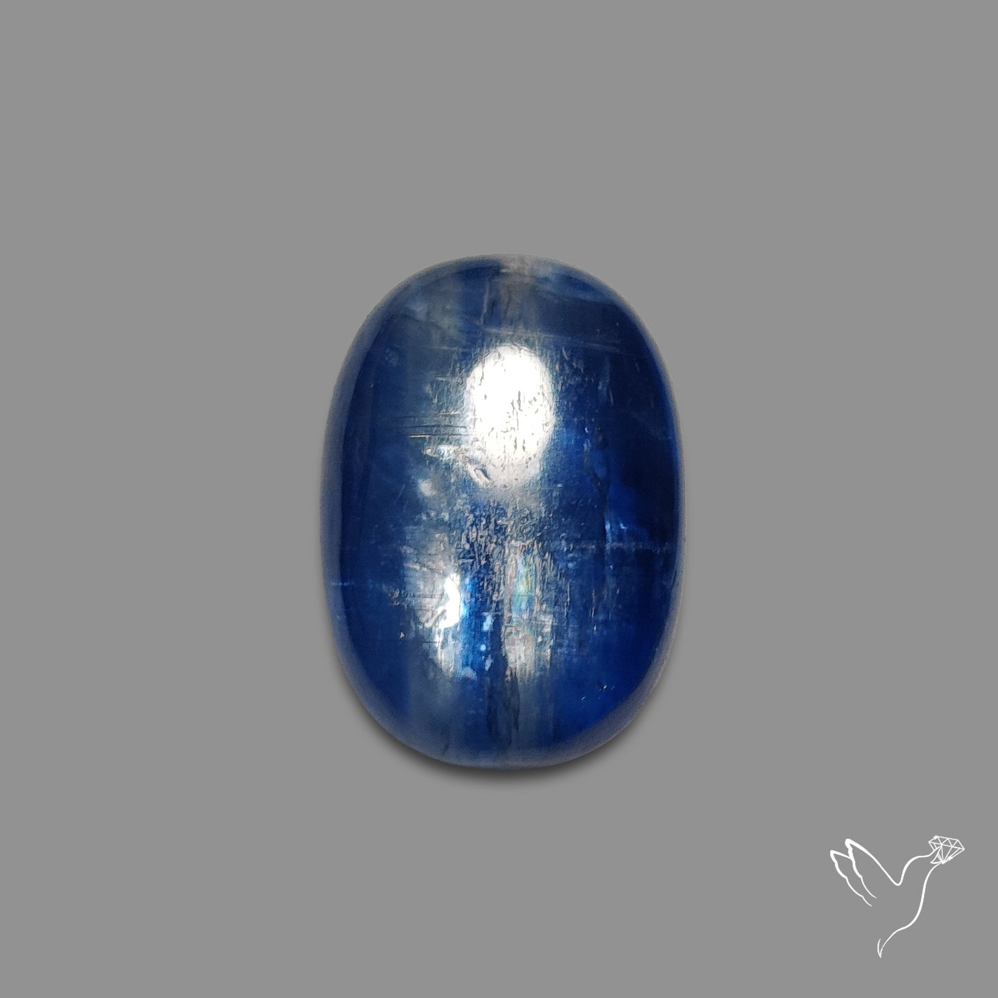 Flashy Blue Kyanite Cabochon