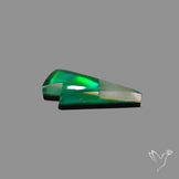 Aurora Opal Lightning Bolt Doublet Handcarved