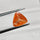 Spessartite Orange Garnet Pyramid Shaped Cabochon