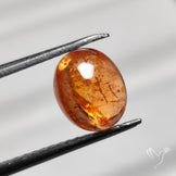 Spessartite Orange Garnet Cabochon