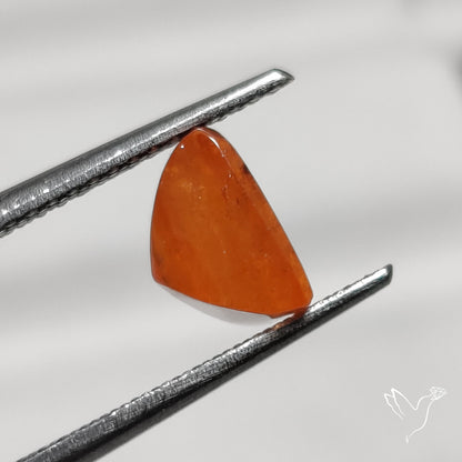 Spessartite Orange Garnet Pyramid Shaped Cabochon