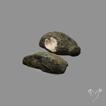 Tabasco Baby Geode Druzy Pair