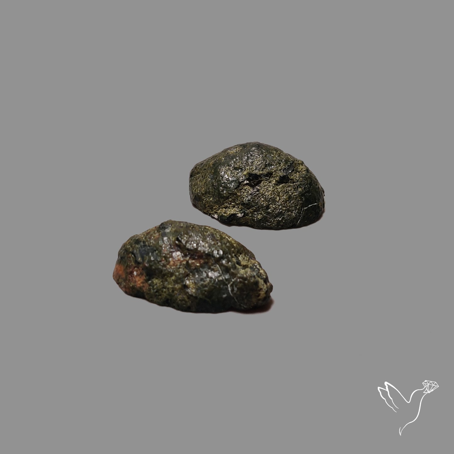 Tabasco Baby Geode Druzy Pair