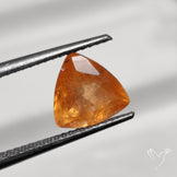 Faceted Spessartite Fanta Garnet Orange Garnet