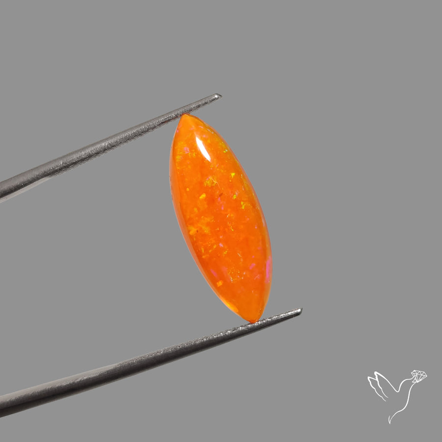 Mexican Fire Opal Cabochon