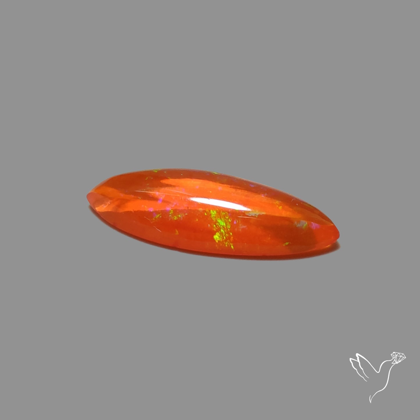 Mexican Fire Opal Cabochon
