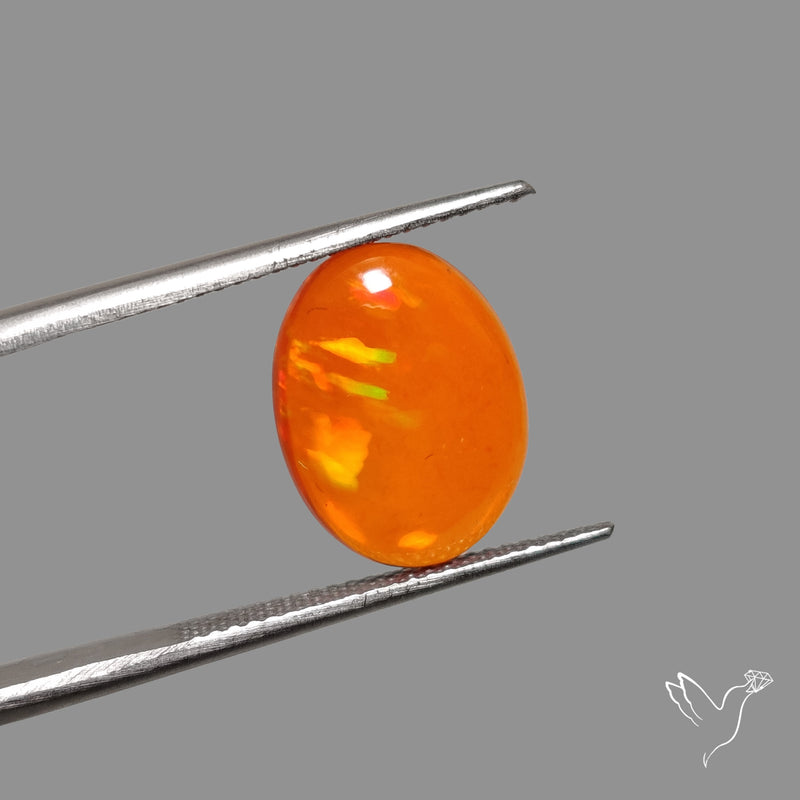 Mexican Fire Opal Cabochon
