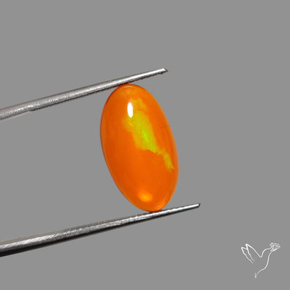 Mexican Fire Opal Cabochon