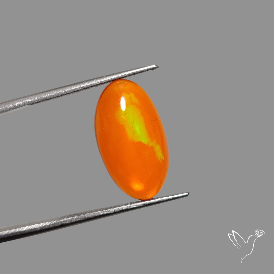 Mexican Fire Opal Cabochon