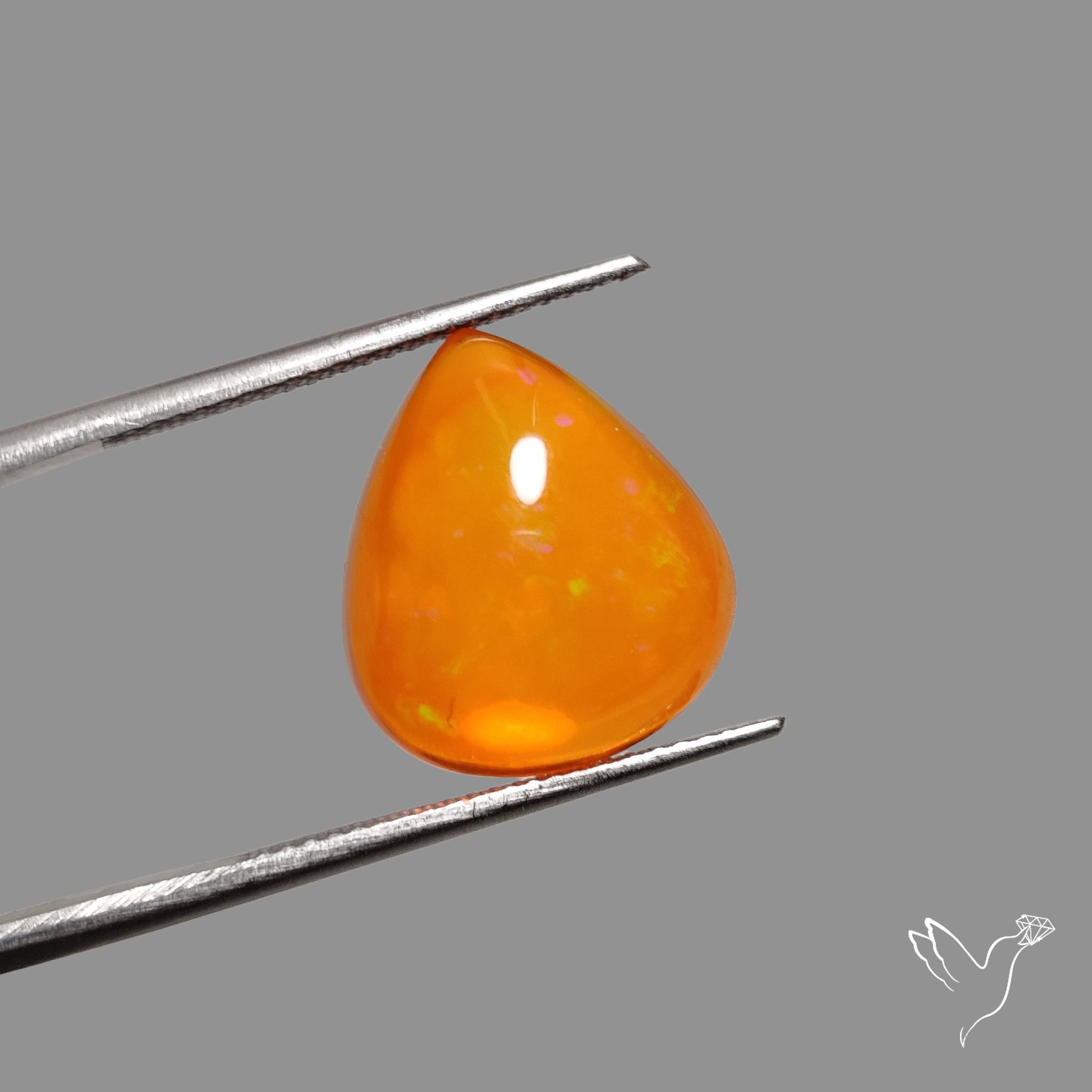 Mexican Fire Opal Cabochon