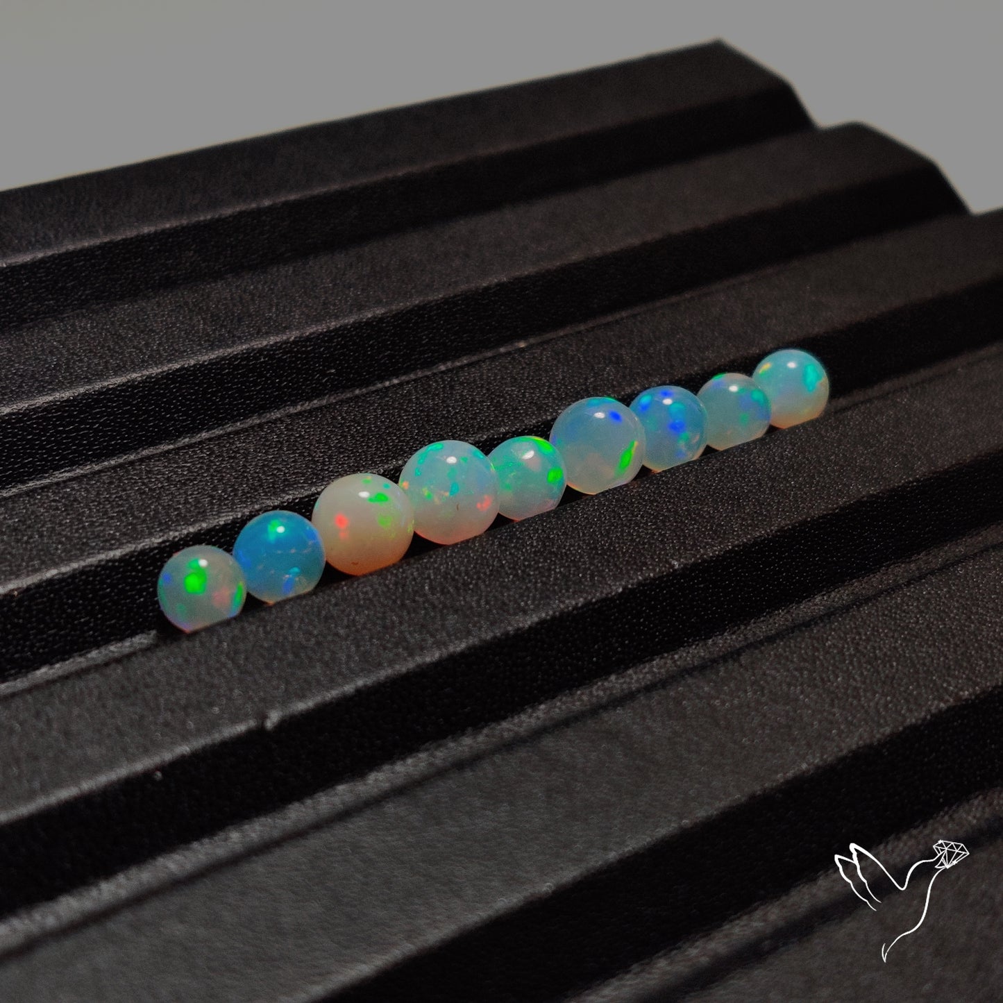 Ethiopian Welo Opal Beads Lot (Tiny Spheres Not drilled)