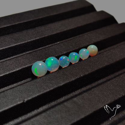Ethiopian Welo Opal Beads Lot (Tiny Spheres Not drilled)