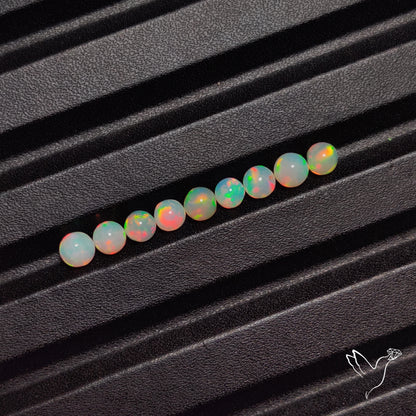 Ethiopian Welo Opal Beads Lot (Tiny Spheres Not drilled)
