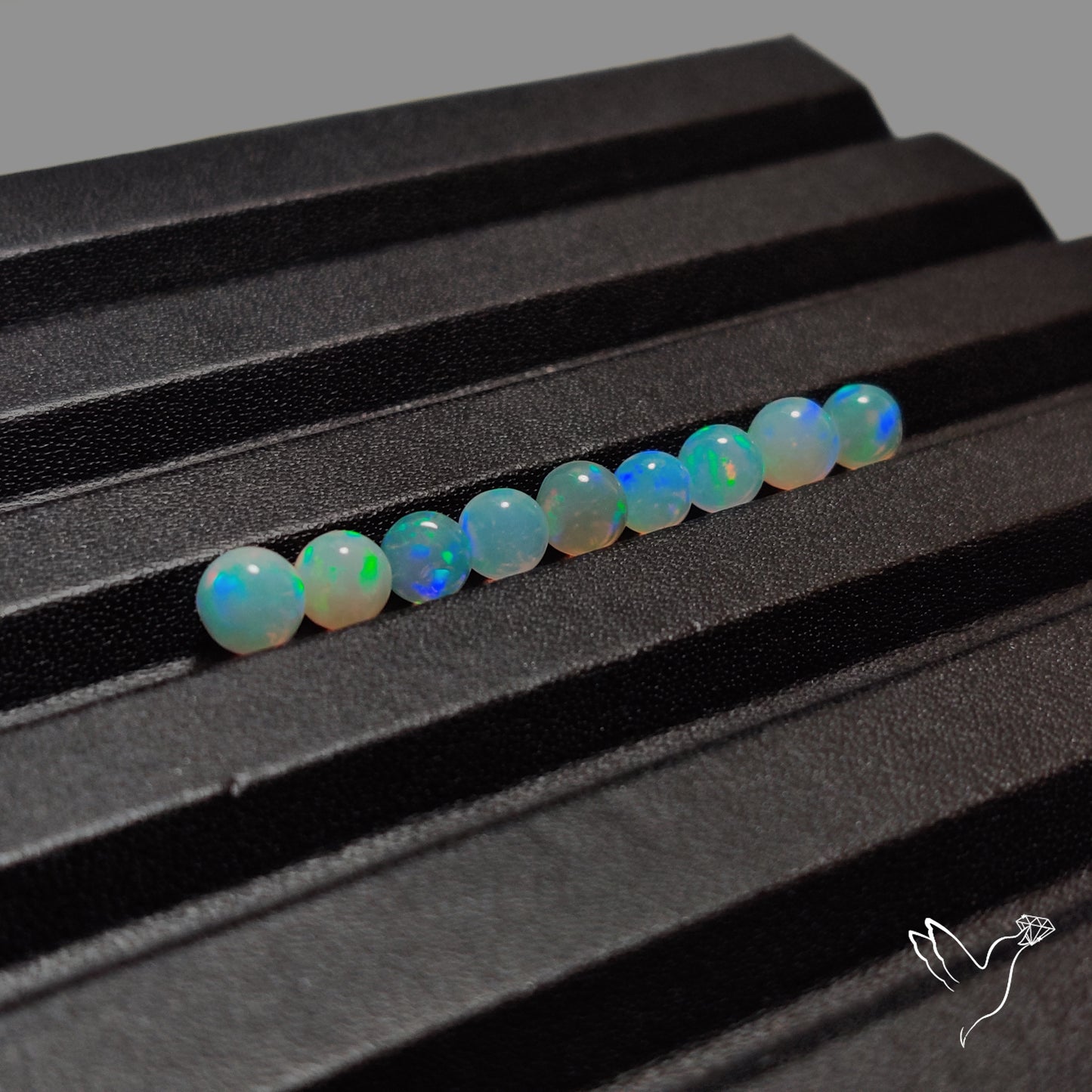 Ethiopian Welo Opal Beads Lot (Tiny Spheres Not drilled)