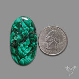Malachite Cabochon