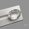 Faceted Himlayan Quartz Reverse Intaglio Carving Handcarved