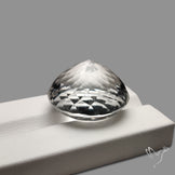 Clear Himlayan Quartz Large Faceted Gem