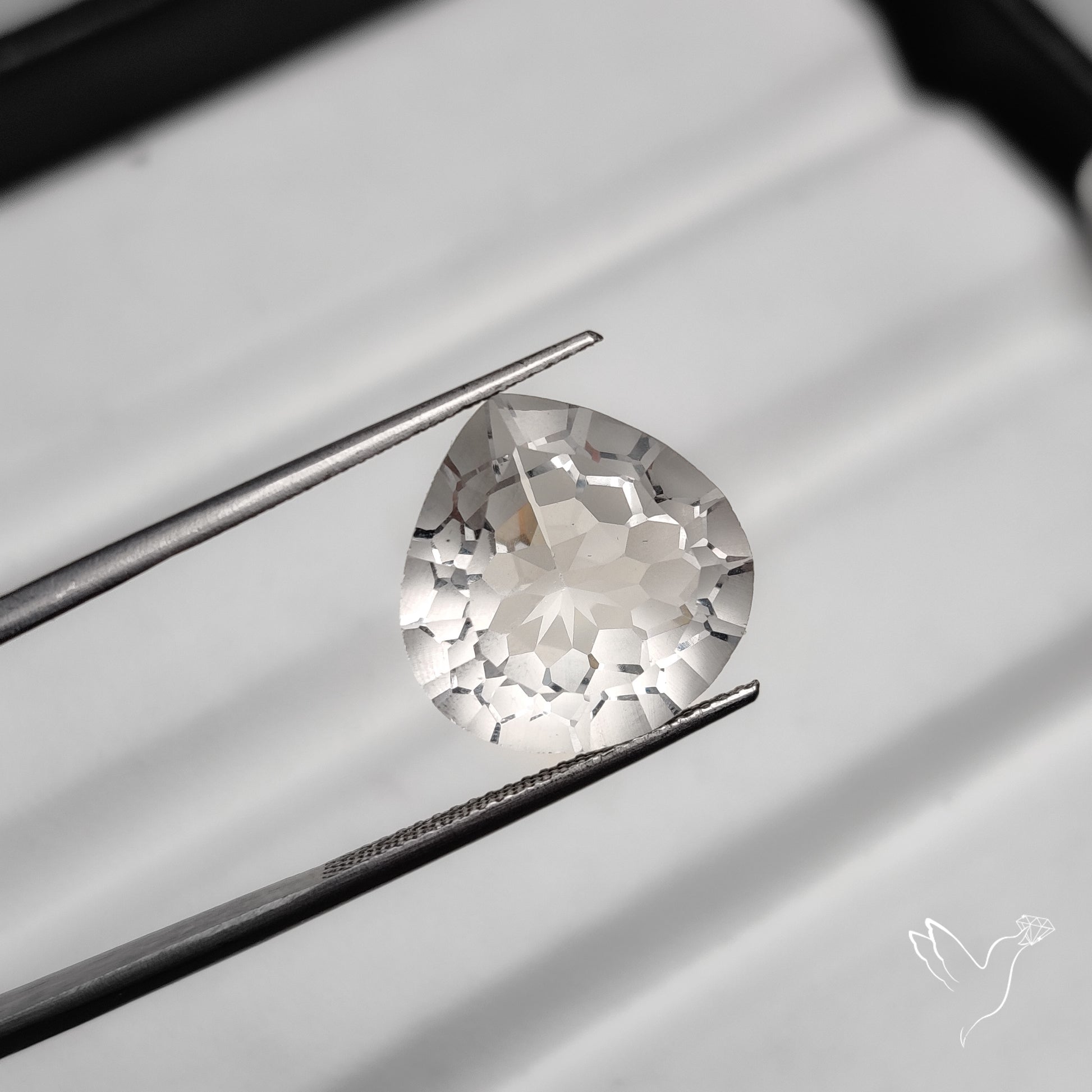 AAA Himlayan Quartz Fantasy Precision Cut Gemstone