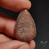 Sunstone with Subtle Blue Moonstone Sheen Cabochon