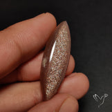 Sunstone with Subtle Blue Moonstone Sheen Cabochon