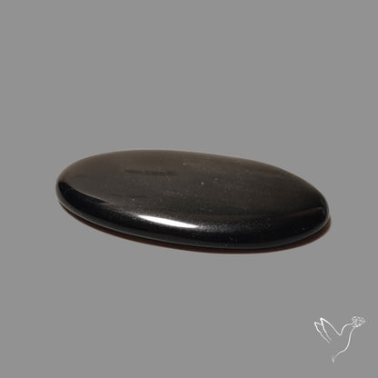 Silversheen Obsidian Cabochon