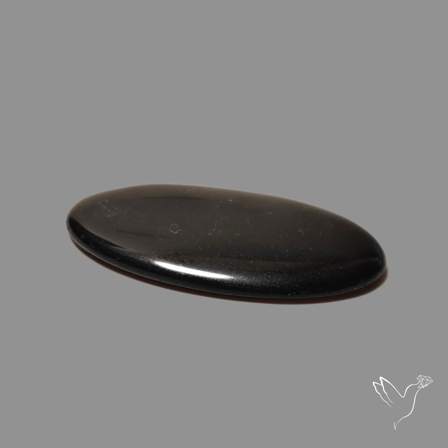 Silversheen Obsidian Cabochon