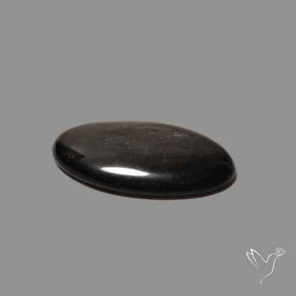Silversheen Obsidian Cabochon
