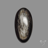 Silversheen Obsidian Cabochon
