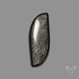 Silversheen Obsidian Cabochon