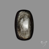 Silversheen Obsidian Cabochon