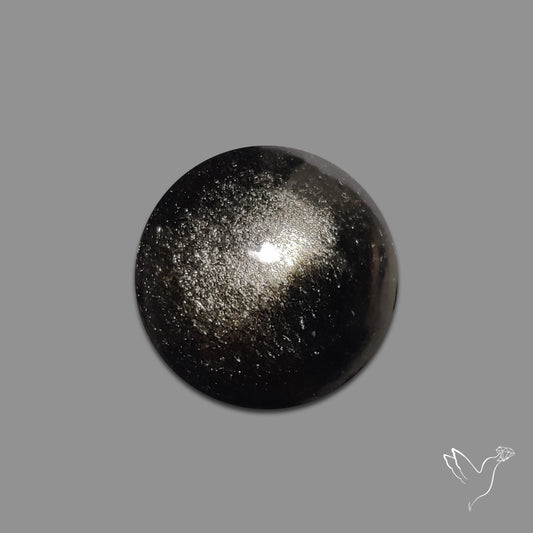 Silversheen Obsidian Cabochon
