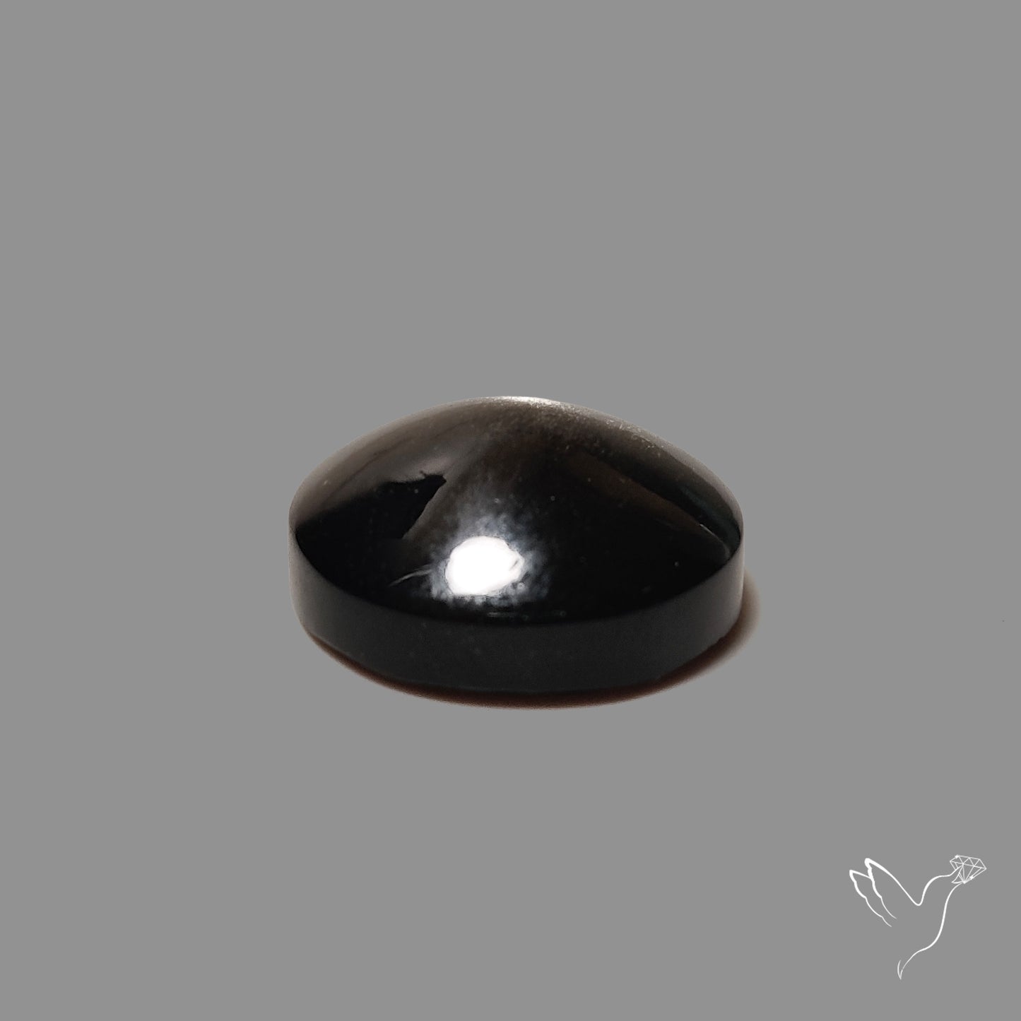 Silversheen Obsidian Cabochon