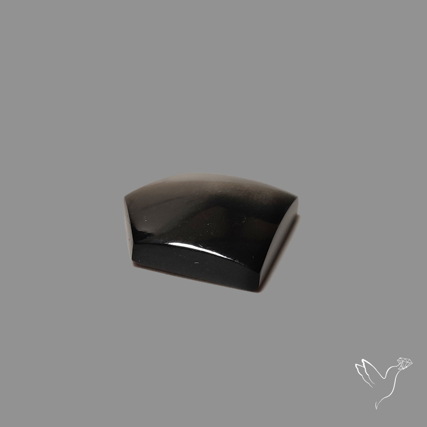 Silversheen Obsidian Cabochon