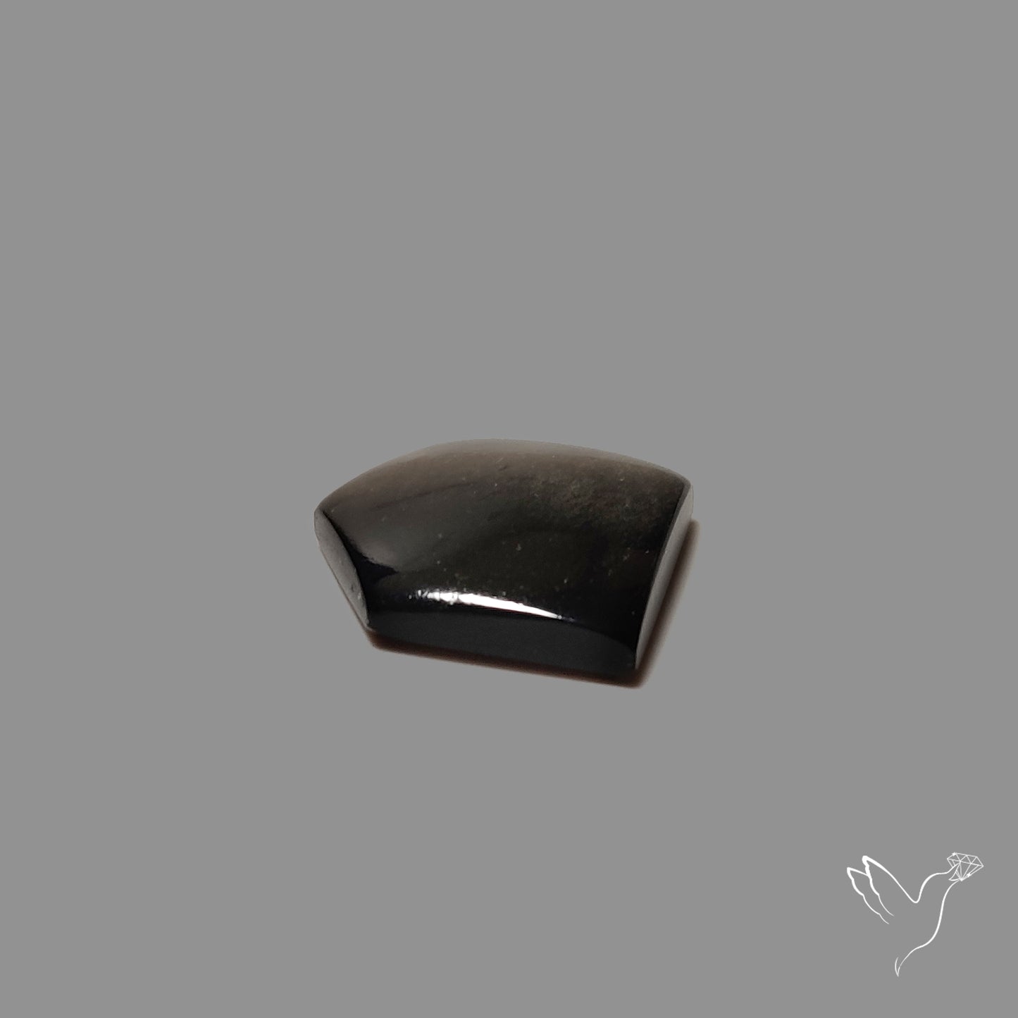 Silversheen Obsidian Cabochon