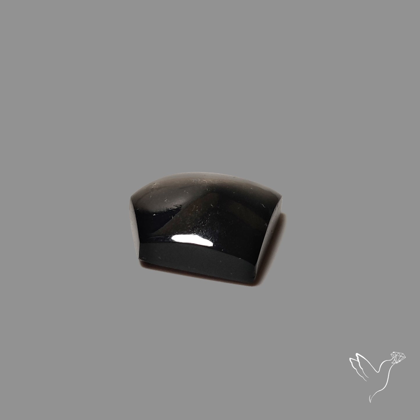 Silversheen Obsidian Cabochon