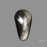 Silversheen Obsidian Cabochon