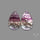 Mughal Carving Belgian Fluorite With Mother Of Pearl Doublets Pair