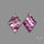 Mughal Carving Belgian Fluorite With Mother Of Pearl Doublets Pair