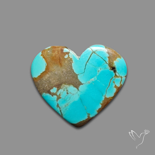 Number 8 Mines Turquoise Cabochon