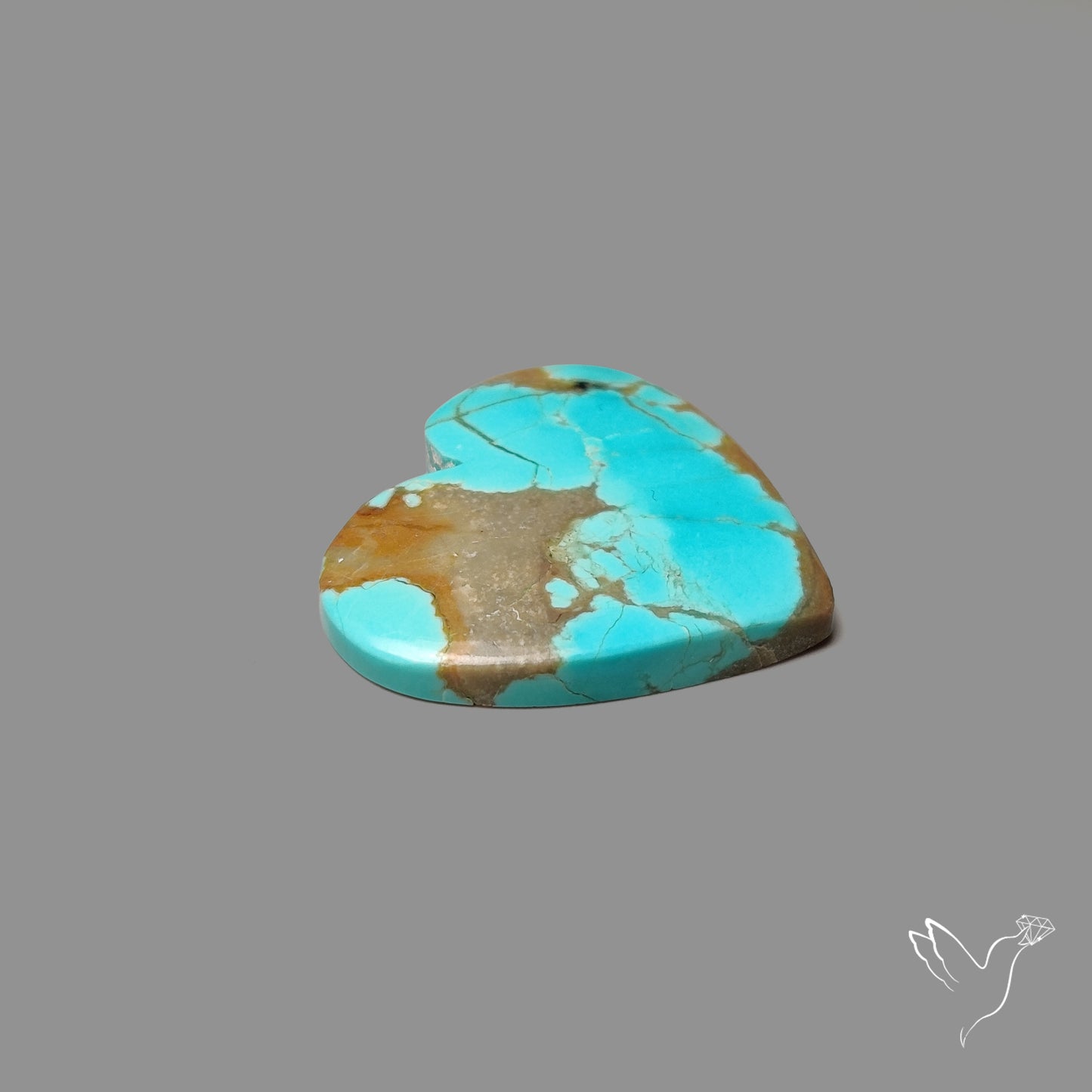 Number 8 Mines Turquoise Cabochon