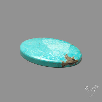 Number 8 Mines Turquoise Cabochon