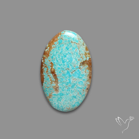Number 8 Mines Turquoise Cabochon