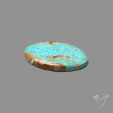 Number 8 Mines Turquoise Cabochon