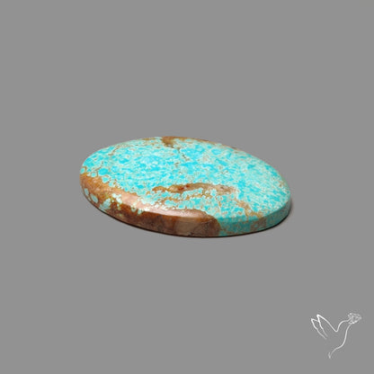 Number 8 Mines Turquoise Cabochon