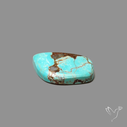 Number 8 Mines Turquoise Cabochon